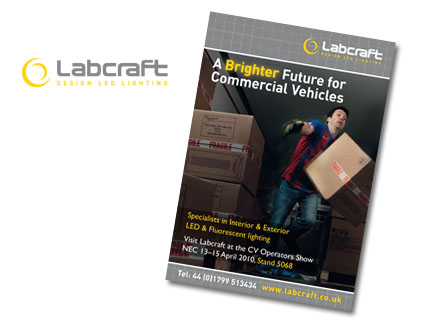 Labcraft marketing materials. Designed by The Design Mill